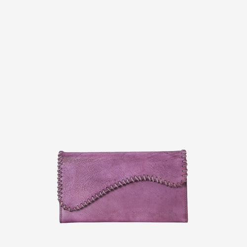Stylish Treaded Side Leather Wallet